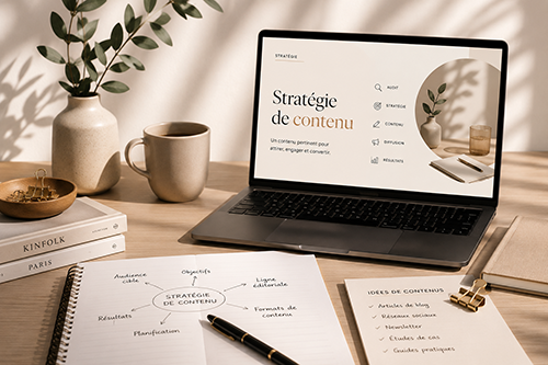 Stratégie de contenu nos solutions